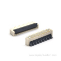 0.5mm Pitch FPC Connector Straight SMT Pull-type Full-wrap With Lock 30P